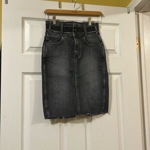 Hudson jeans skirt grey/black size 25